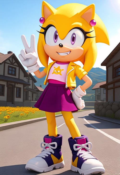 Tania the Hedgehog - (Sonic) by BassVelvet2j378 on Tensor.Art