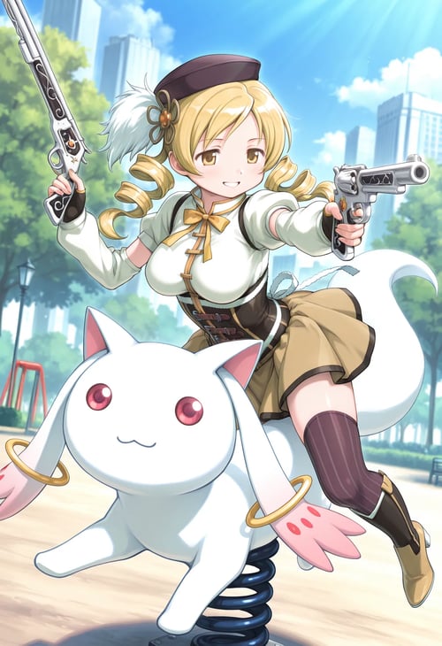 [Illust&XL&Pony] spring rider / ロッキング遊具 / スプリング遊具 by muspelnest on Tensor.Art