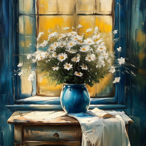 FloralThemedFineArt by mb76 on Tensor.Art