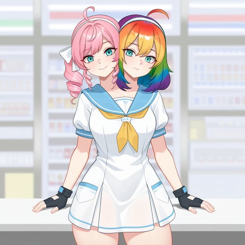 Two heads anime trained edition Illustrious version by Fominhavi on Tensor.Art