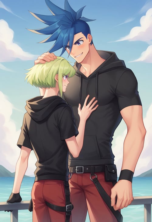 Galo Thymos - Promare by PetersonAi on Tensor.Art