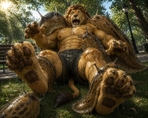 Giant Slugs on Male by Mr.Guy :) on Tensor.Art