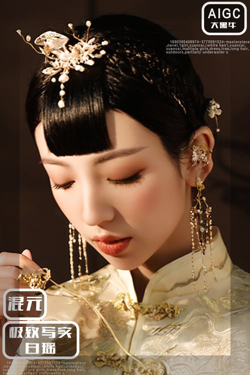 混元极致写实-白瑶 by 大黑牛AI on Tensor.Art