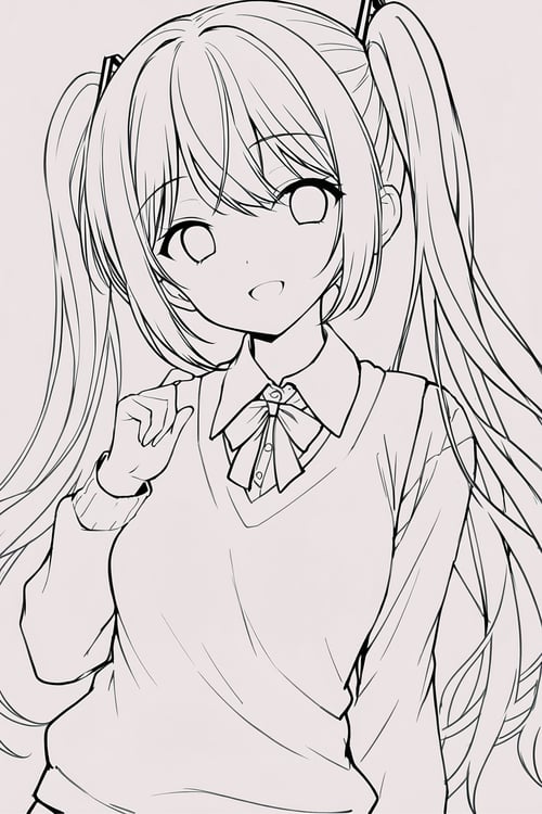 【SDXL】线稿lora by hans on Tensor.Art