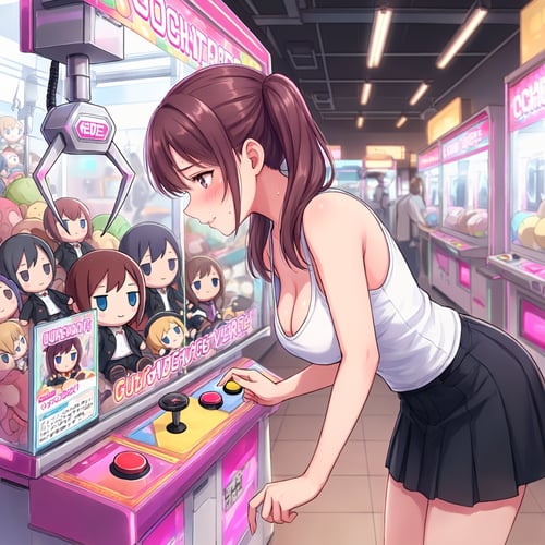 girl like claw machine by 鬼畫符 on Tensor.Art