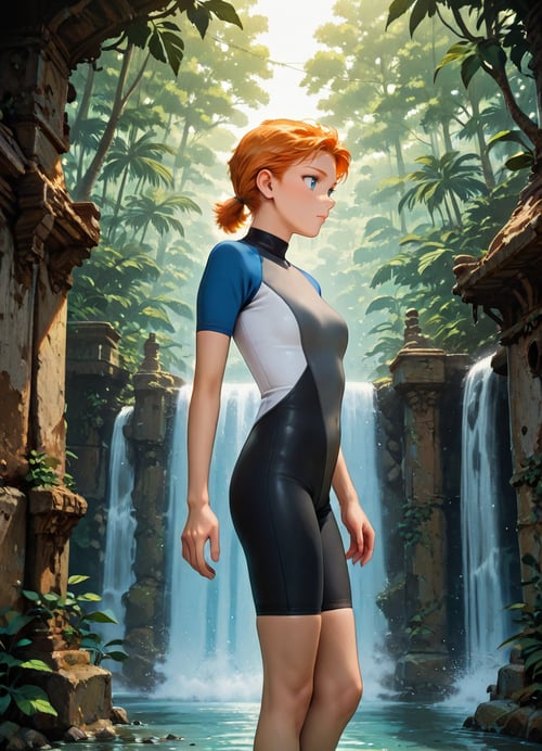 Tomb Raider wetsuit by PrivateHindsight on Tensor.Art