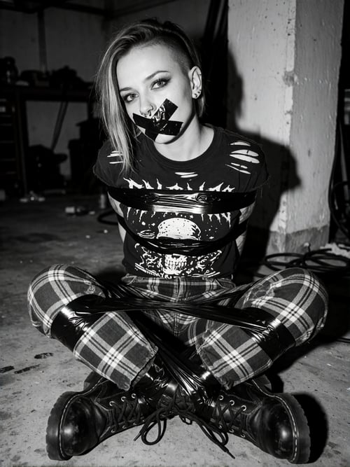 Tape Bondage by Neuroger on Tensor.Art