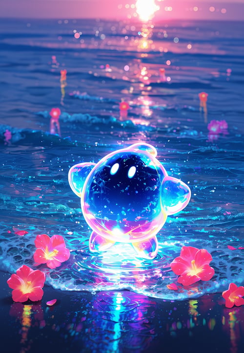 Anima细节系列-增加五颜六色绚烂细节Bubble color detail by getphat on Tensor.Art