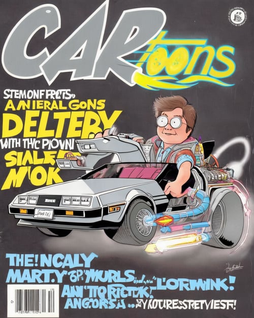 Cartoonz Car Magazine SDXL by Bloody669 on Tensor.Art