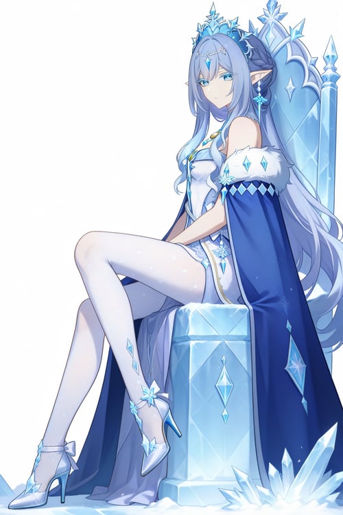 DJ_至冬女皇-冰神-安娜丝塔夏·费奥多罗夫娜·雪奈茨娜娅 by DJ大江东去小号2 on Tensor.Art