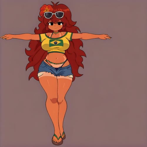 Girlfriend Brazilian - Friday Night Funkin  by user_iori_rodri on Tensor.Art