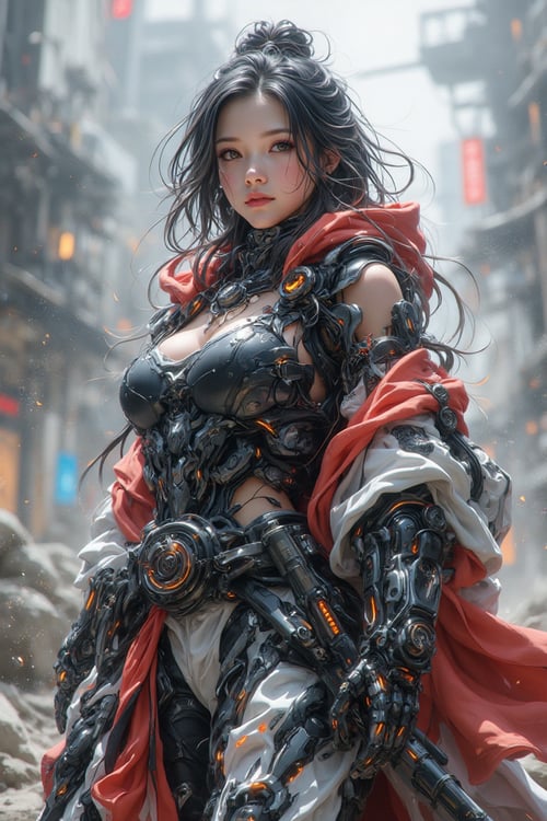 RZMAKER FLUX - Cyborg Girl  by RZMaker on Tensor.Art