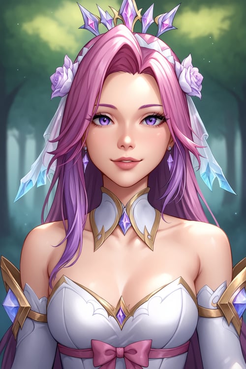 Crystal Rose Seraphine (League of Legends) - Comis by KillerUwU13_AI on Tensor.Art