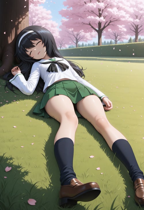 Reizei Mako (Girls und Panzer) by Min on Tensor.Art