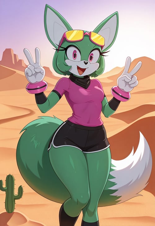 Sonar the Fennec - (Sonic) by BassVelvet2j378 on Tensor.Art