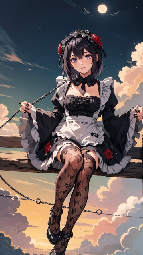 图图的情趣制服（洛丽塔黑江雫） by 天选打工人赵图图 on Tensor.Art