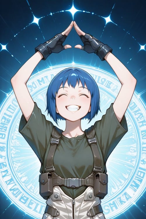 ひょうきんジャッジメント（ポーズLoRA）|Hyoukin Judgment(Pose LoRA) by daretoku-2 on Tensor.Art