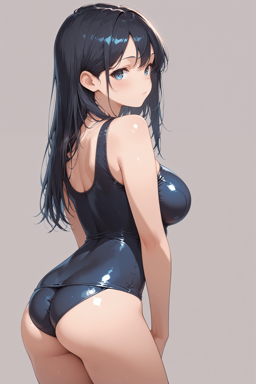 旧旧スクール水着/more old school swimsuit by yy on Tensor.Art