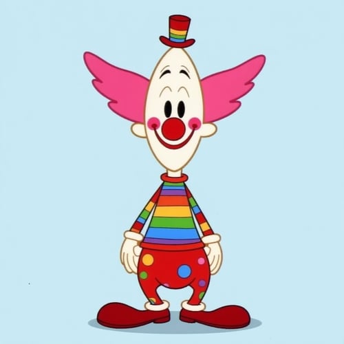 Rainbow the Clown/Mr. Mime by nickyramone on Tensor.Art