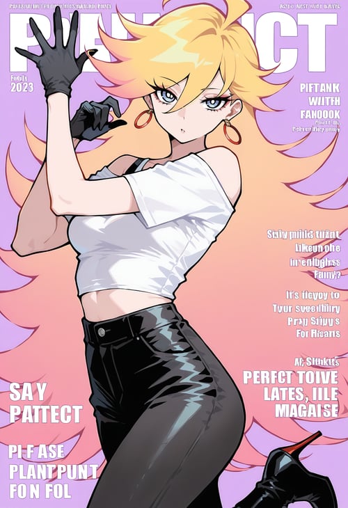 Pantiel Anarchy - Panty & Stocking with Garterbelt by Min on Tensor.Art