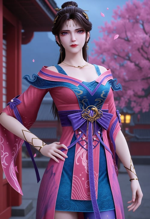 鱼三娘-练气十万年-国漫-Illustrious光辉 by 云落 on Tensor.Art