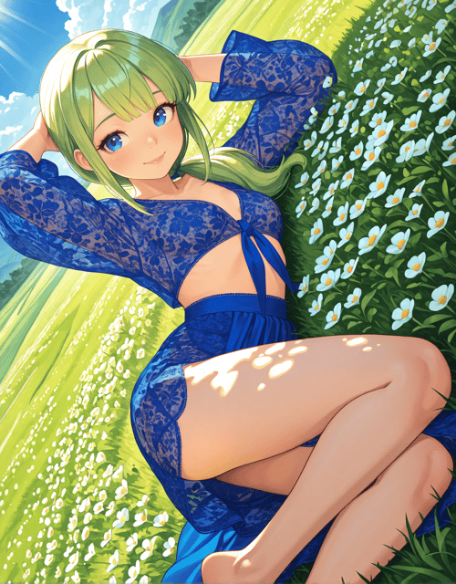 【COSTUME】 Sheer Boho Set by Min on Tensor.Art