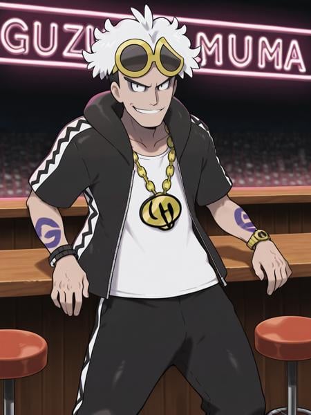 Guzma | Pokemon | Illustrious by ShiftRegister by user_680967095118289292 on Tensor.Art