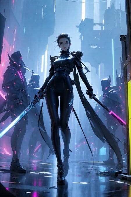 Cyber Warrior by Beone21 on Tensor.Art