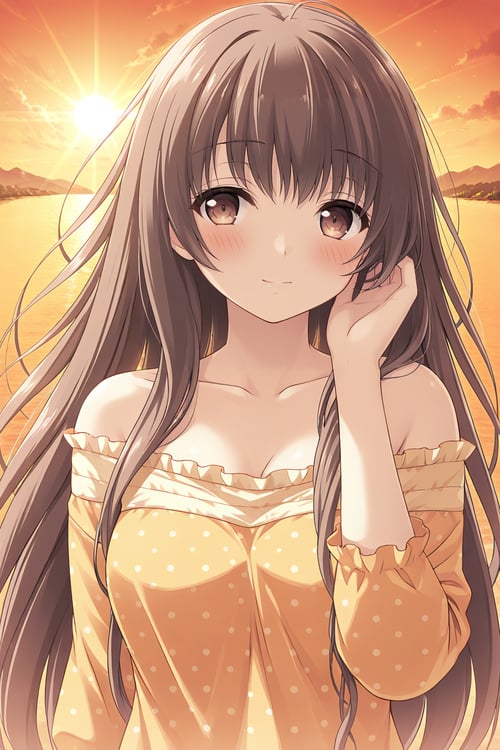時雨 佳奈子(この大空に、翼をひろげて)/ Kanako Shigure (If My Heart by azrakuC on Tensor.Art