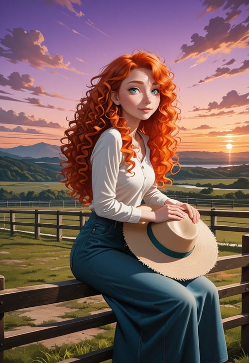 Merida (Disney: Brave) by Ttan on Tensor.Art