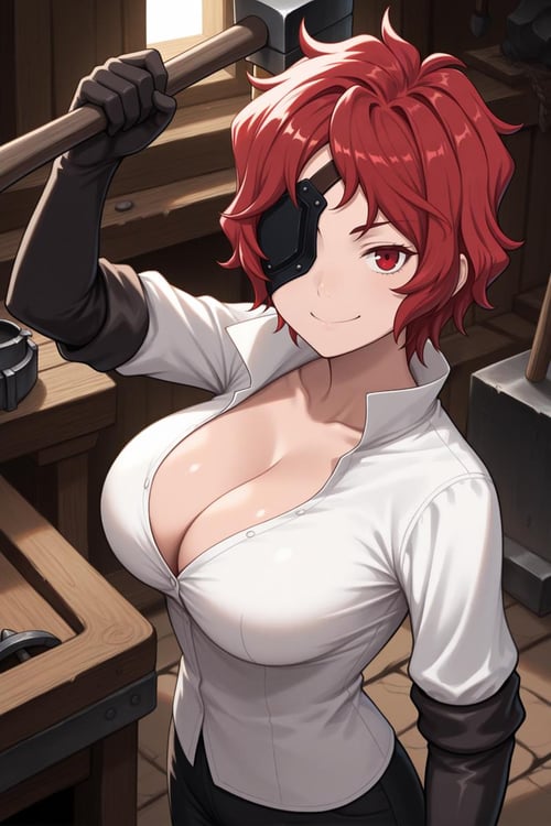 Hephaestus/Hephaistos ヘファイストス(DanMachi) - Novowels by Ttan on Tensor.Art
