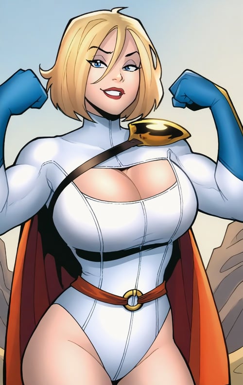 Power Girl by ReelSupaHeeroFan on Tensor.Art