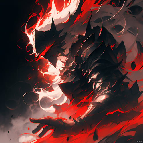狂战士--黑骑士(气势画风) by 荣耀之心 on Tensor.Art