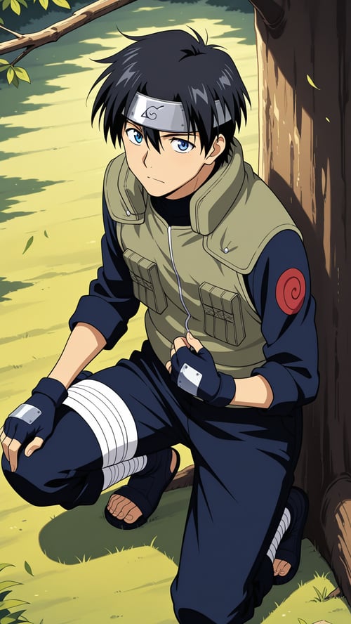 Hidden Leaf Jonin Uniform - Naurto by bfai on Tensor.Art