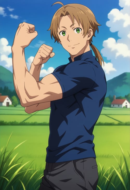 Rudeus Greyrat - Mushoku Tensei: Jobless Reincarnation by Min on Tensor.Art