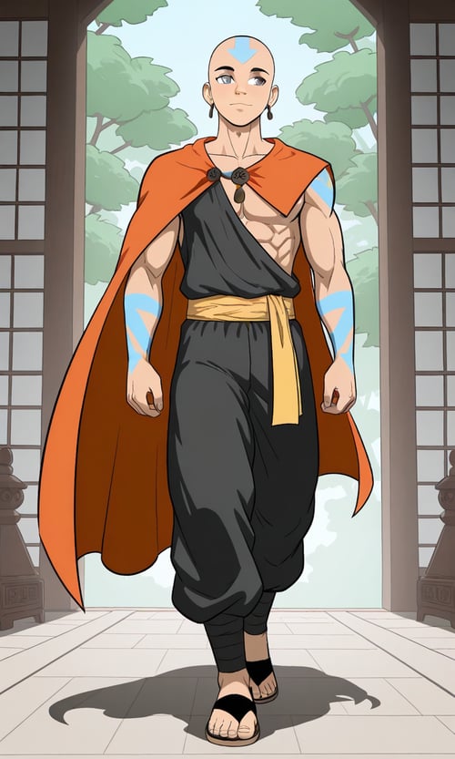 Avatar Aang | fan design by user_691128459459701751 on Tensor.Art