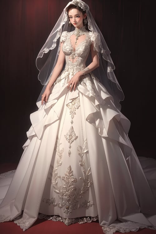 wedding dress set by miaomiao on Tensor.Art