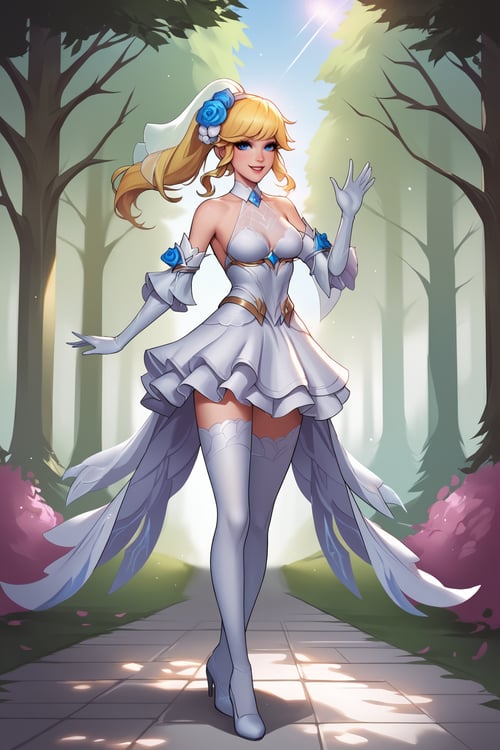 Crystal Rose Lux (LoL) - Comission LoRA PonyXL [NS by KillerUwU13_AI on Tensor.Art