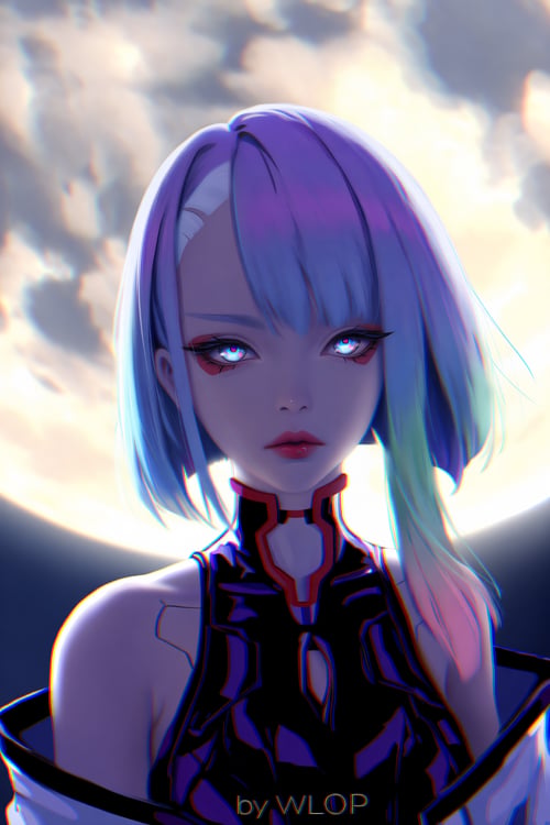 [Anima] Wlop/王凌 《鬼刀》/《GhostBlade》- Artist Style by flyx3 on Tensor.Art