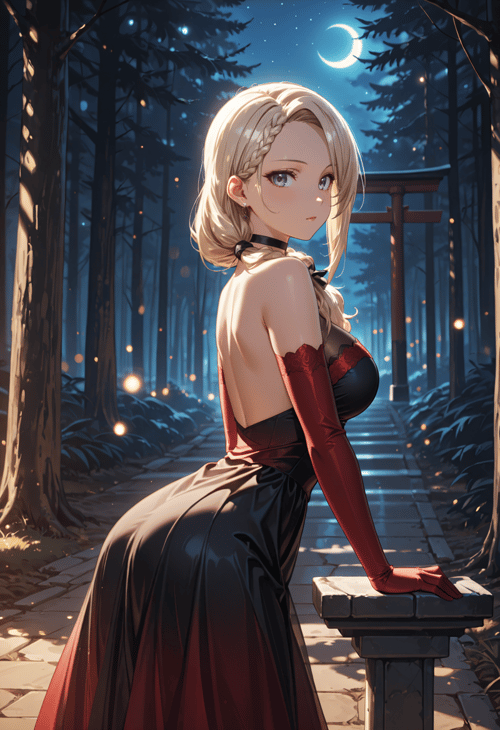 Sasha Necron (The Misfit of Demon King Academy) by Ttan on Tensor.Art