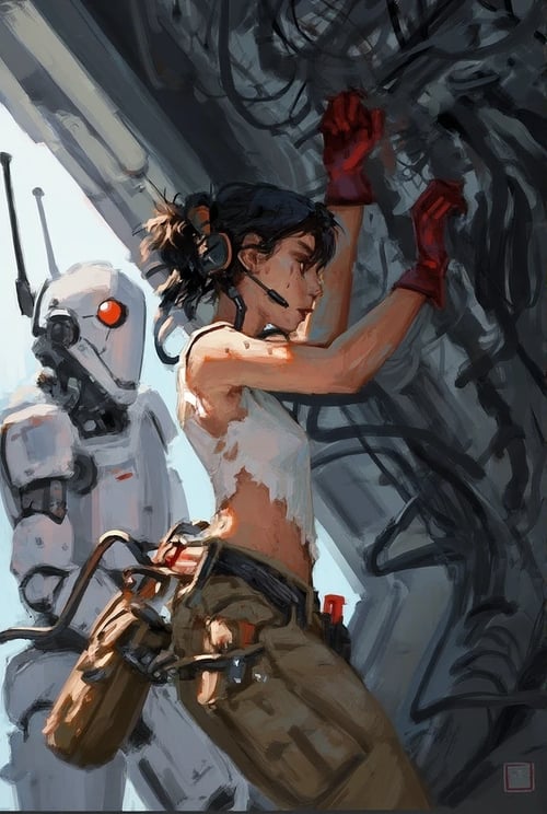 Illustrative stuff by Adcom on Tensor.Art