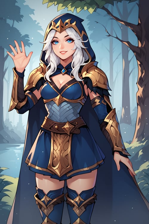 Ashe (LoL) - Comission LoRA PonyXL [NSFW Support] by KillerUwU13_AI on Tensor.Art