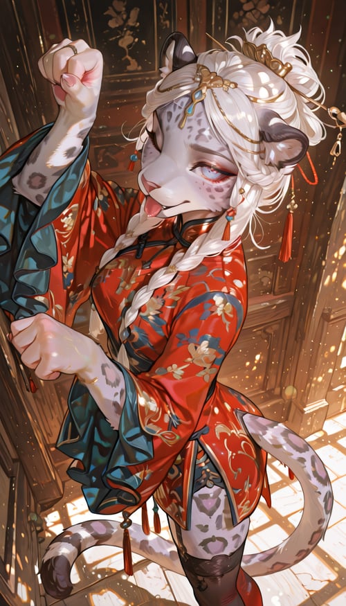 Chinese Wuxia girl-武侠风格女侠2 by miaomiao on Tensor.Art
