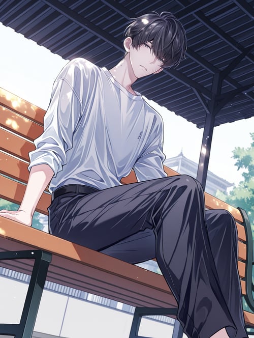 Xie Yu - Fake Slackers by Lineko on Tensor.Art