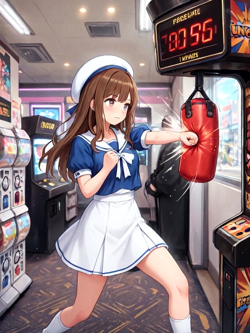 boxing machine by 鬼畫符 on Tensor.Art