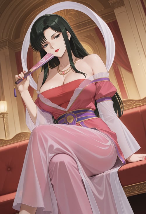 三國志１４・貂蝉コスチューム / Three Kingdoms 14 Chousen (DiaoCh by reprinter on Tensor.Art