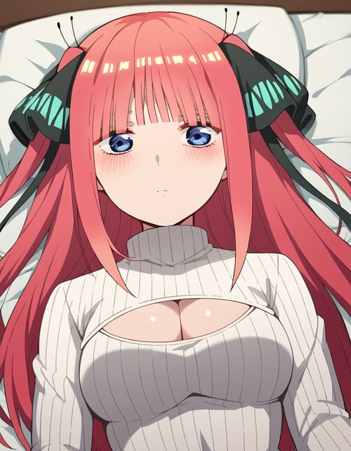 Open-Chest Sweater (Clothing) - Nochekaiser881 by GleamingBlue on Tensor.Art