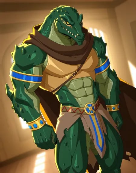 Sobek (Egyxos) (NoobAI) (AD) by user_720431629750874608 on Tensor.Art