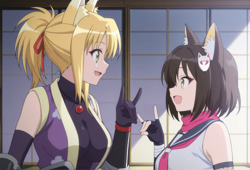 Yukikaze Panettone (Dog Days) XL | Tensor.Art | Tensor.Art