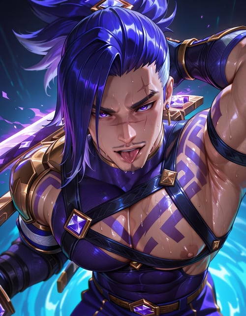Prestige Inkshadow Yasuo [Illustrious] by Venus | ai arter | reprinter on Tensor.Art